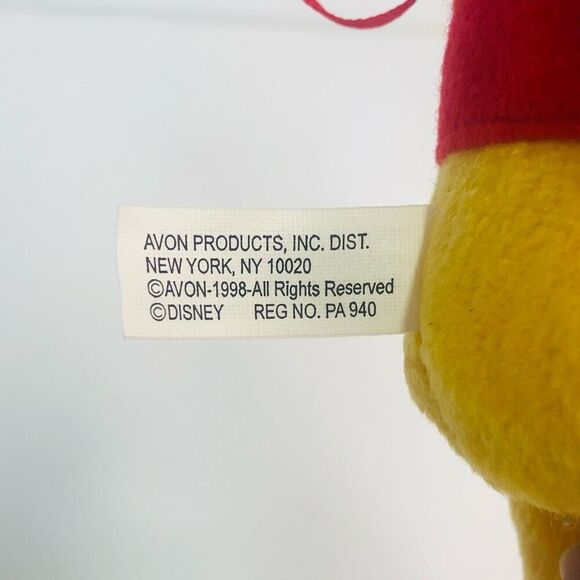 vtg 98 avon disney winnie the pooh christmas ornament baby room nursery 5 in - Picture 6 of 7